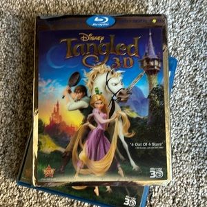 Tangled Disney 3D dvd set